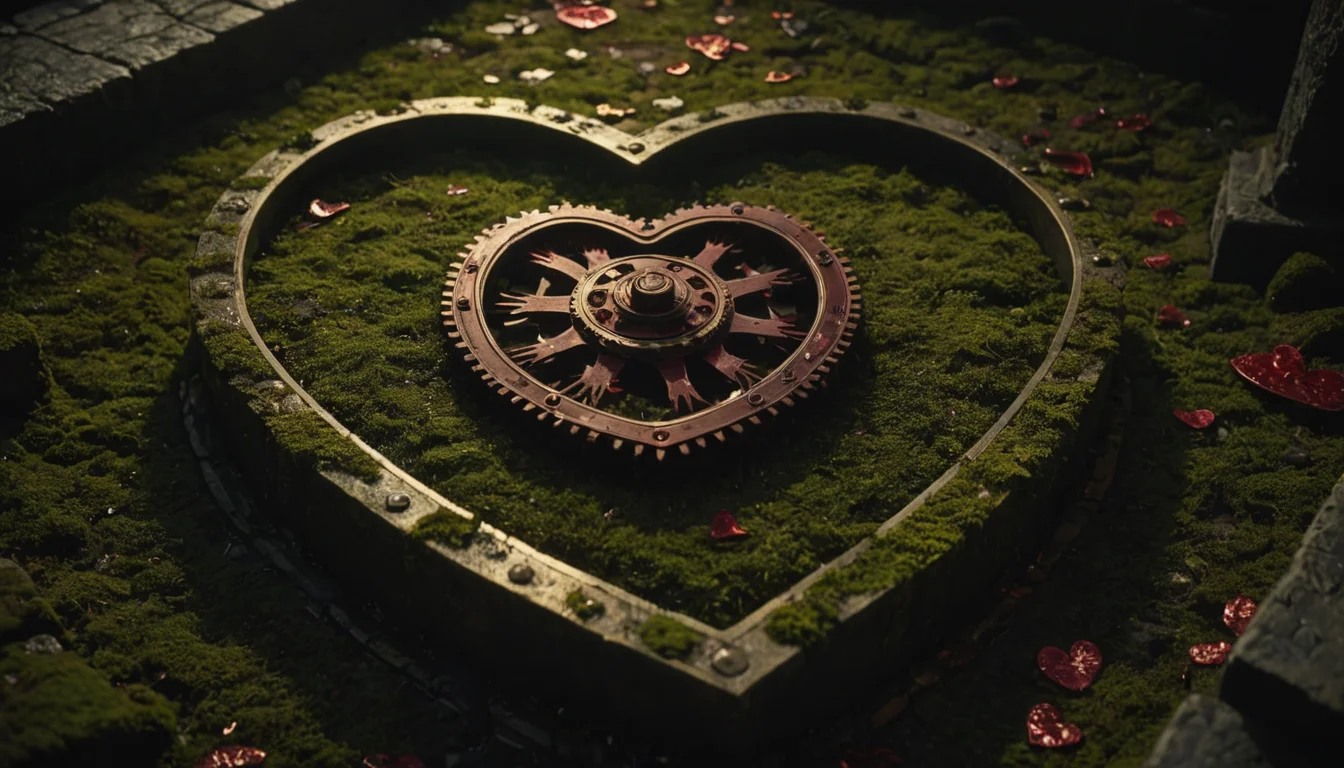 The Brass Heart Altar — SDXL AI prompt