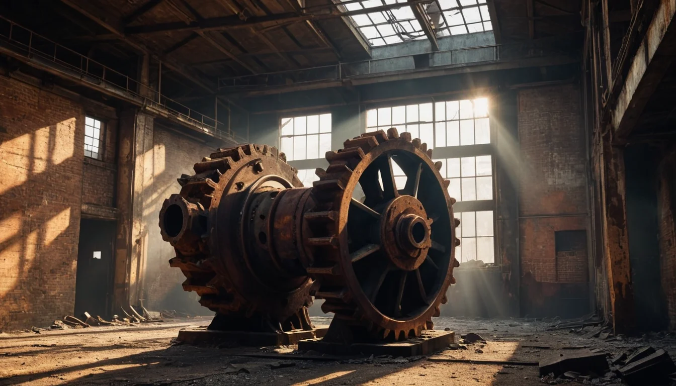 Rust Cathedral — SDXL AI prompt