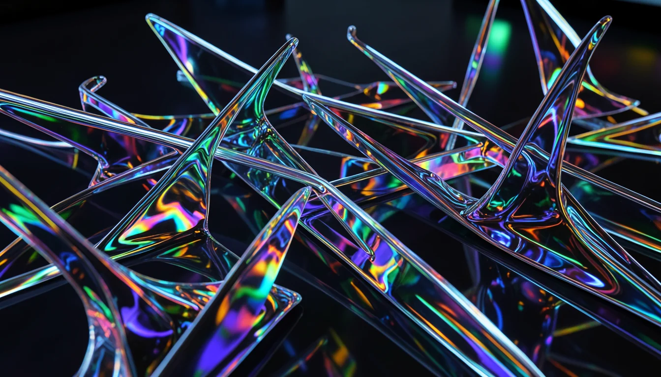 Abstract Geometric Flow — Flux AI prompt
