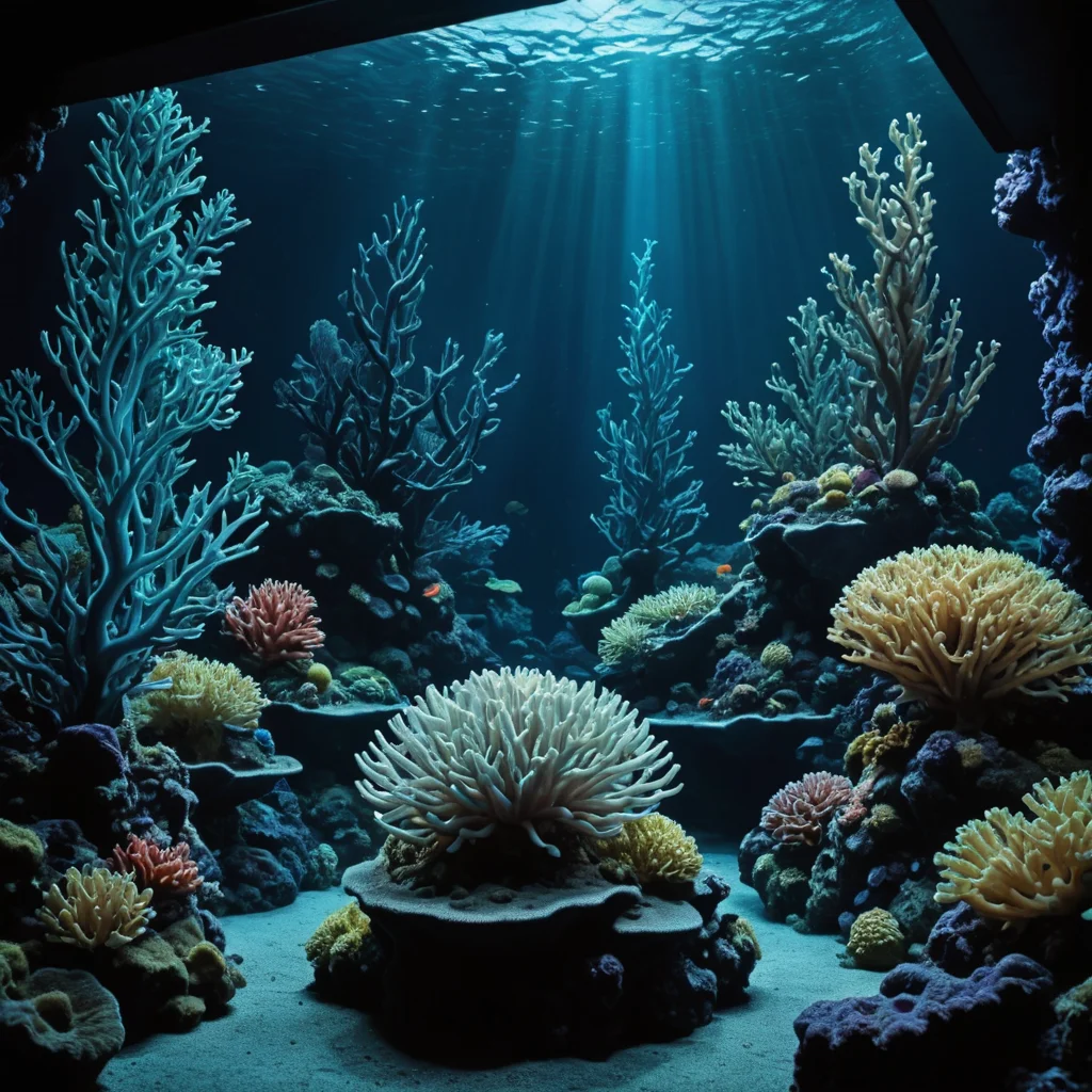 Abyssal Pressure Garden — SDXL AI prompt