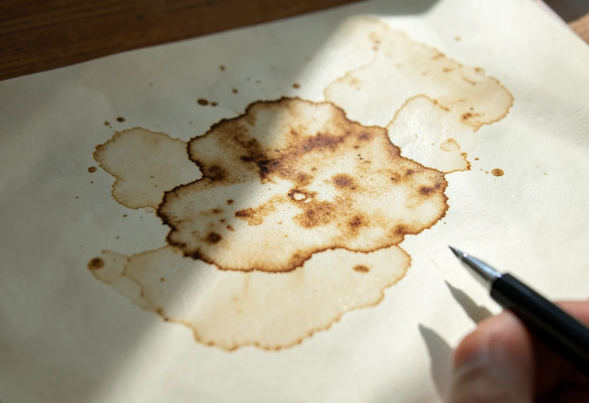 Ink Stain Morning — Flux AI prompt