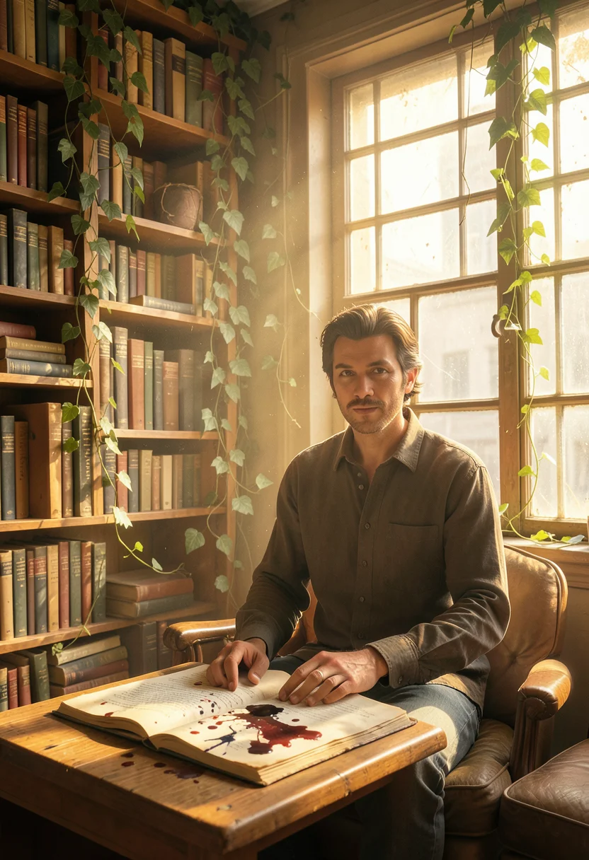 Cozy Light Study — Flux AI prompt