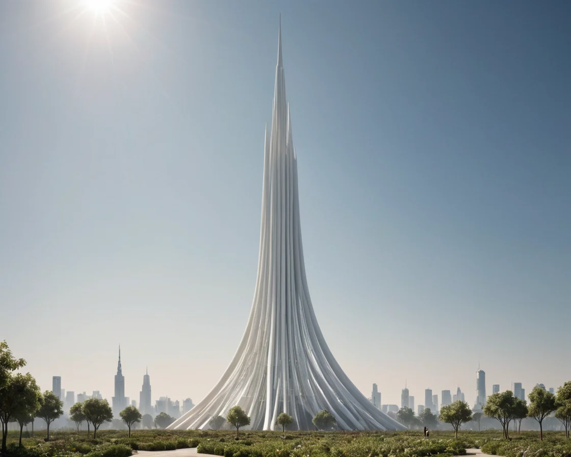 Aero-Botany Spire — SDXL AI prompt