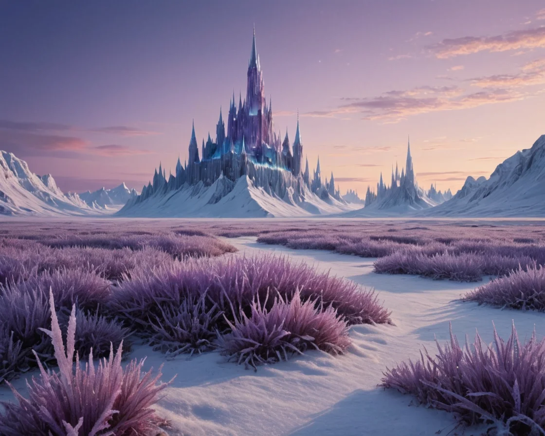 Aether Bloom Tundra — SDXL AI prompt