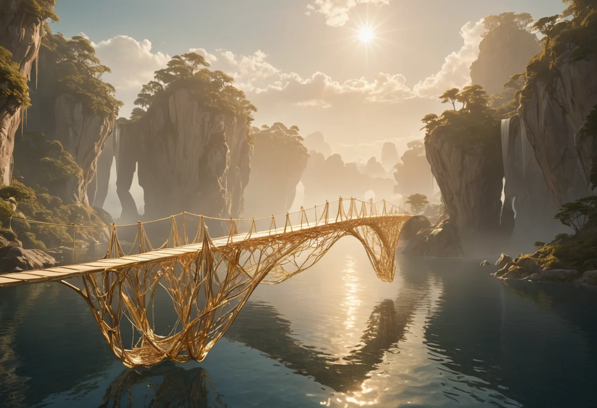 Aether-Loom Bridge — SDXL AI prompt