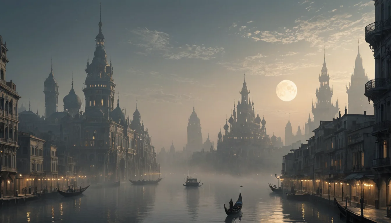 Aether Metropolis Mist — SDXL AI prompt