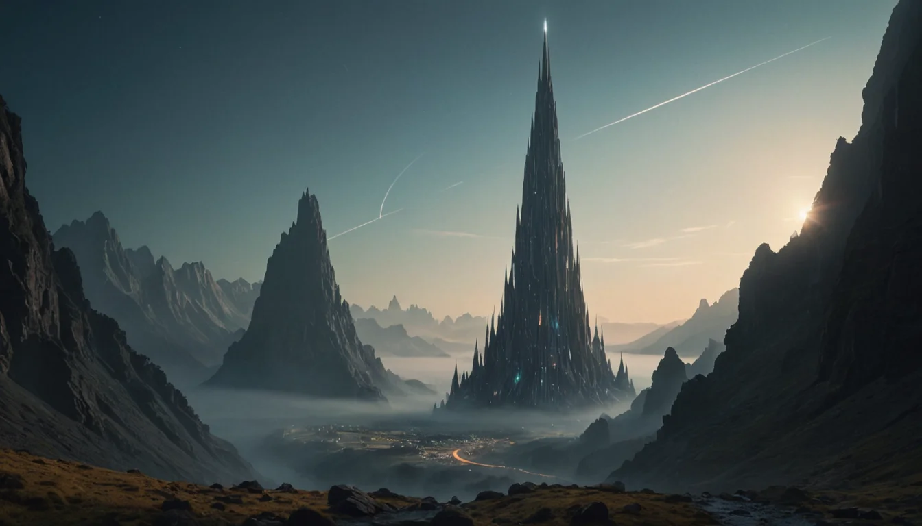 Aetheric Acoustic Spire — SDXL AI prompt
