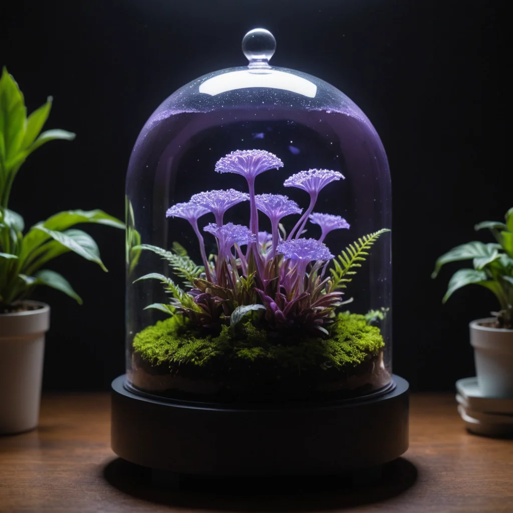 The Vacuum Greenhouse — SDXL AI prompt