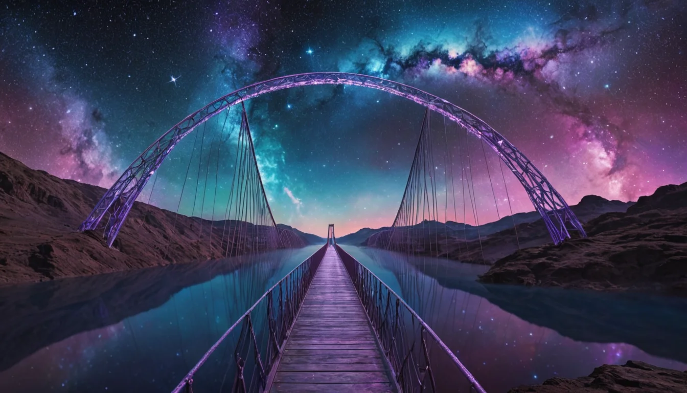 Aetheric Loom Bridge — SDXL AI prompt