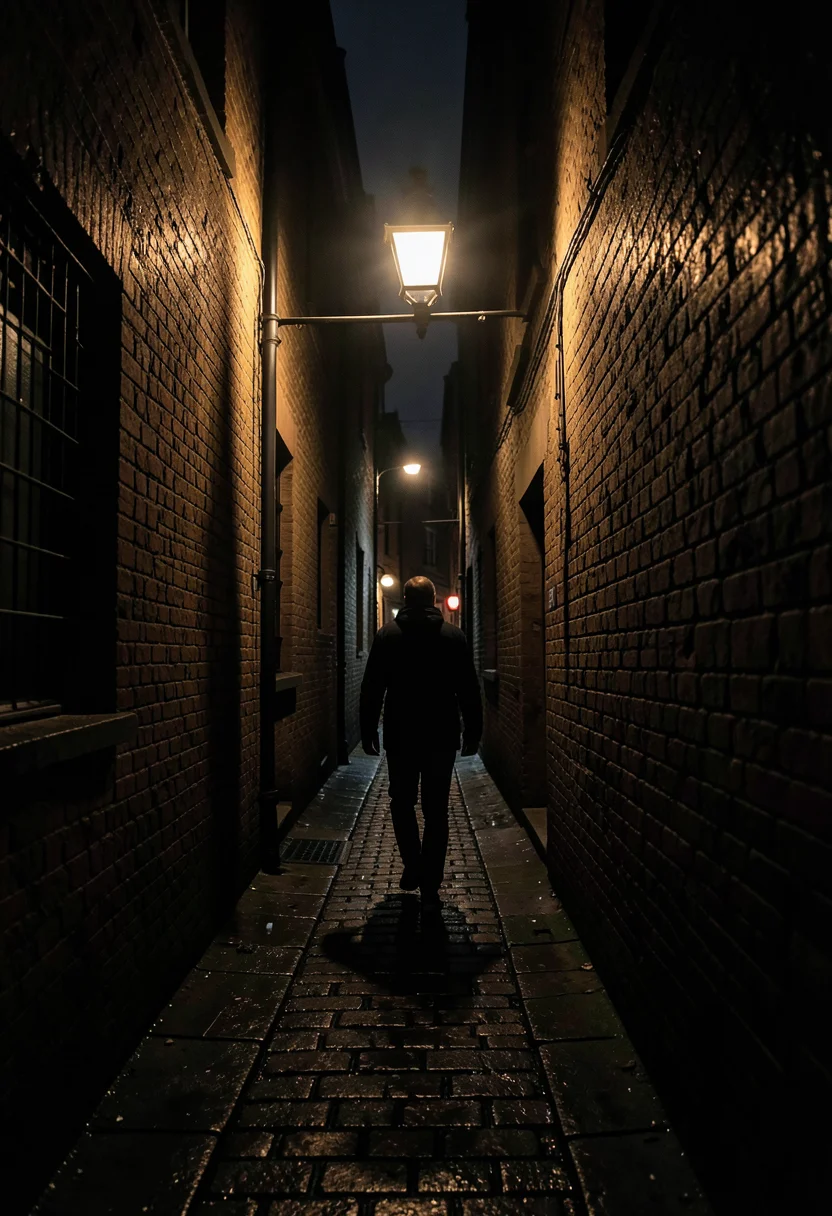 Deep Alley Glow — Flux AI prompt