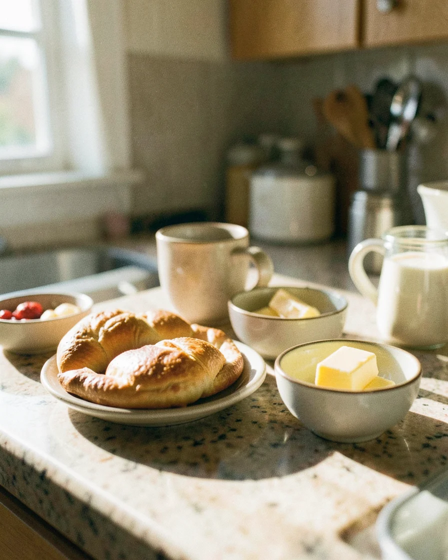 Film Grain Breakfast — Flux AI prompt
