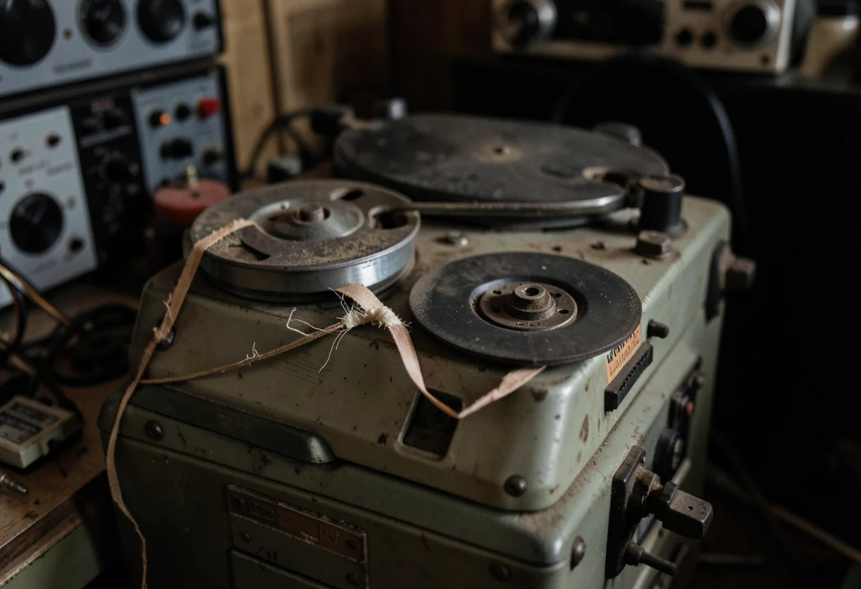 Tape Static — Flux AI prompt