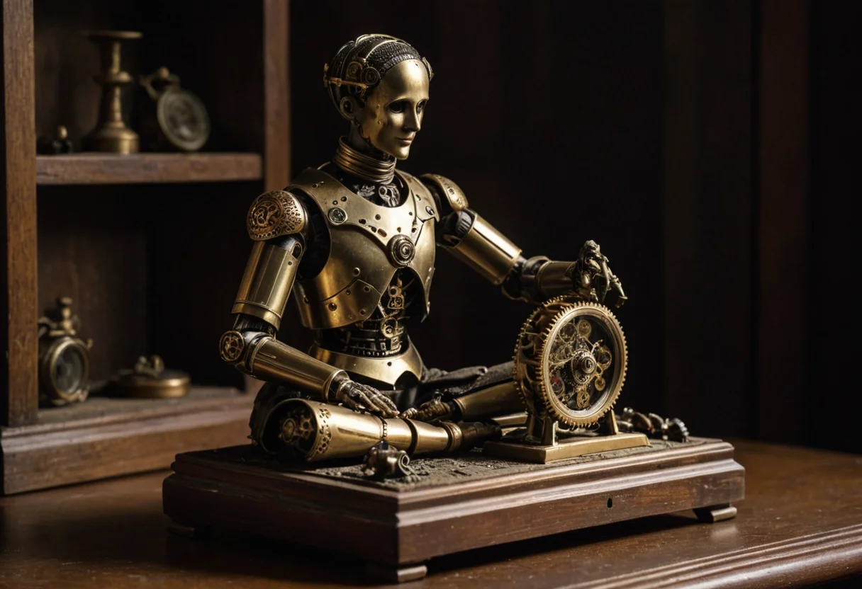 The Brass Automaton — SDXL AI prompt