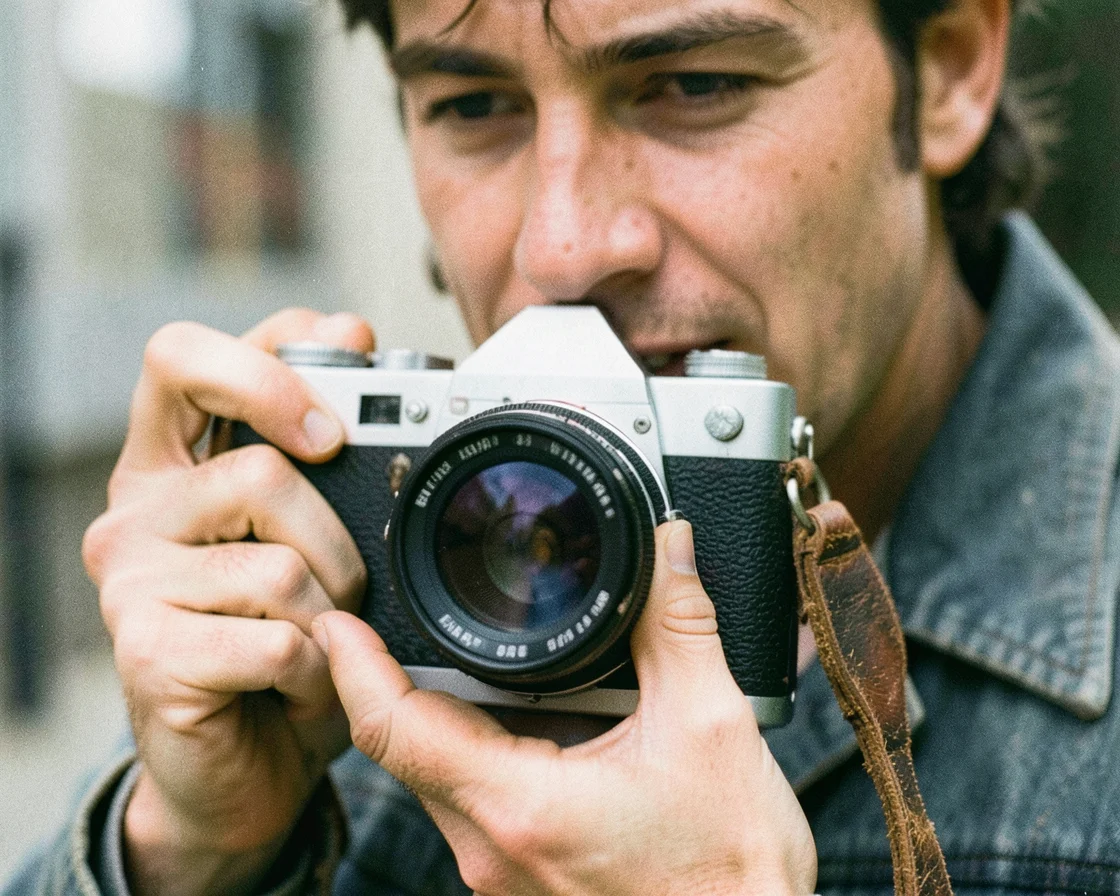 Film Grain Portrait — Flux AI prompt