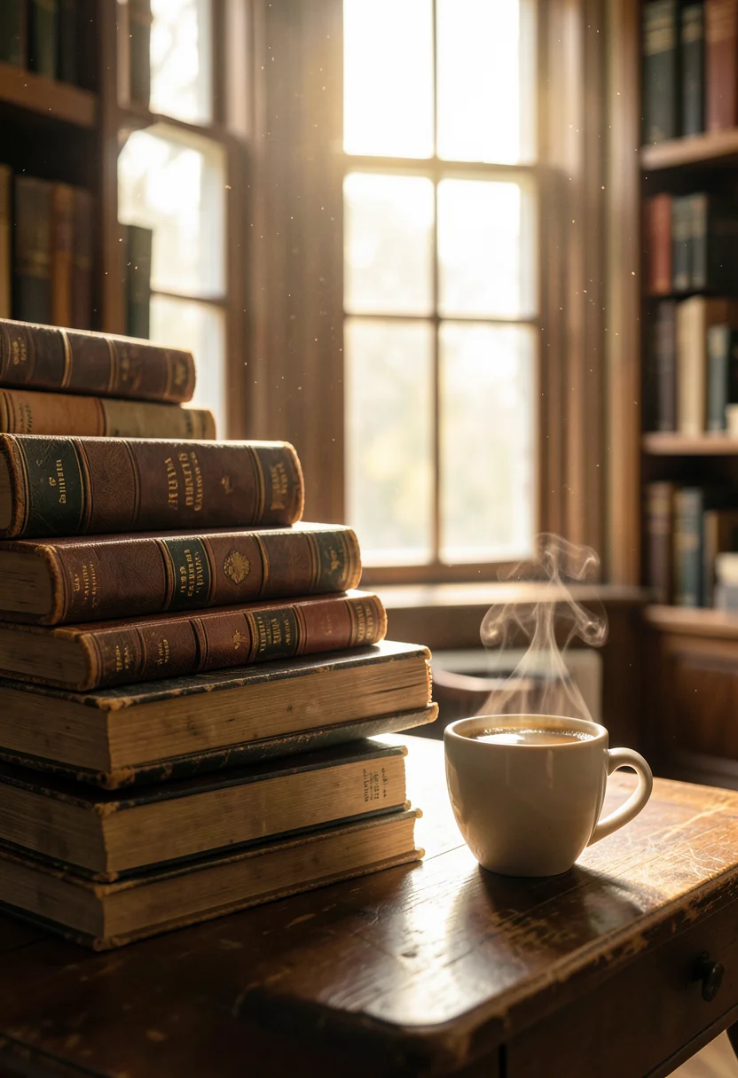 Analog Reading Nook — Flux AI prompt