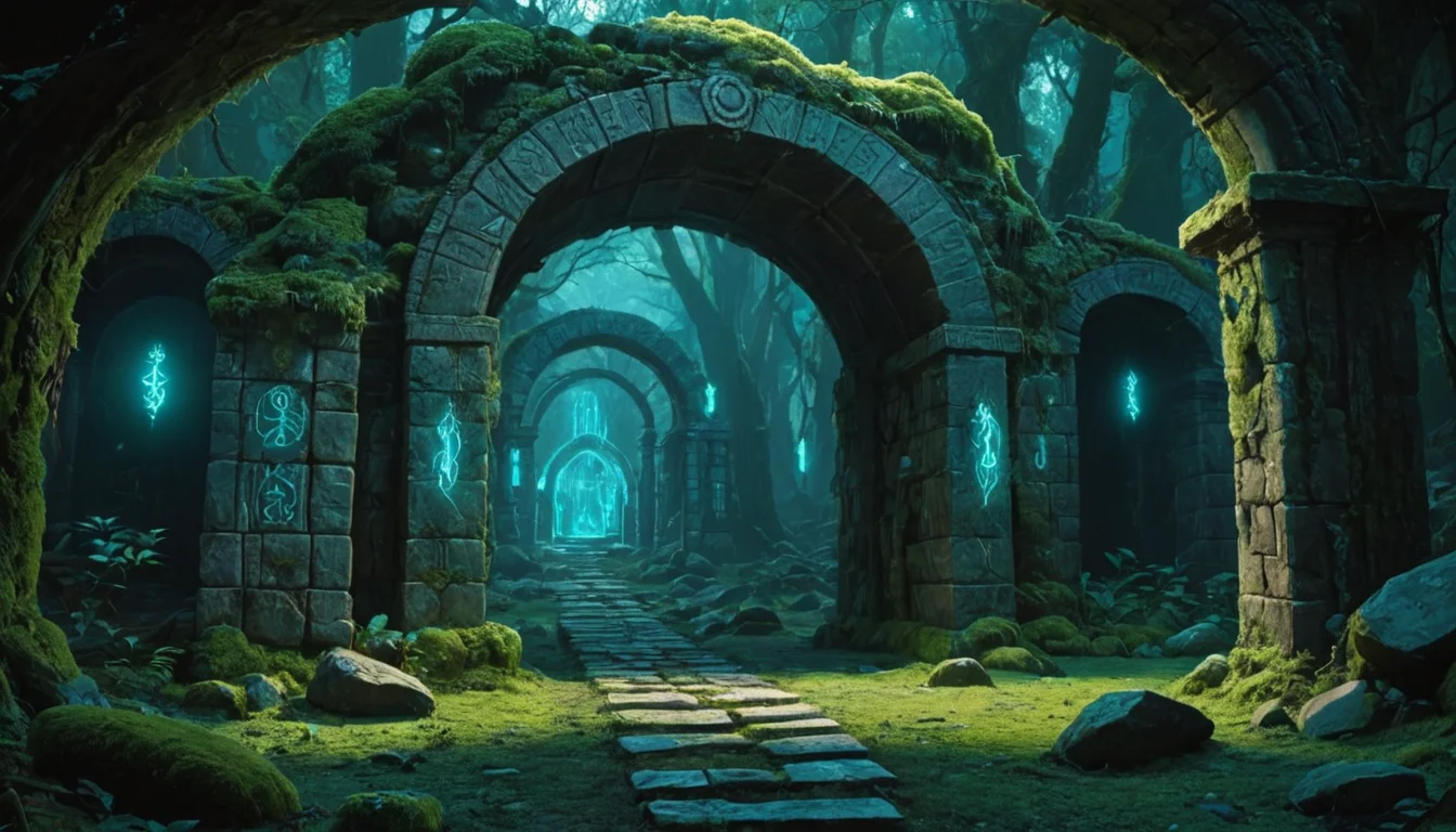 Ancient Rune Archive — SDXL AI prompt