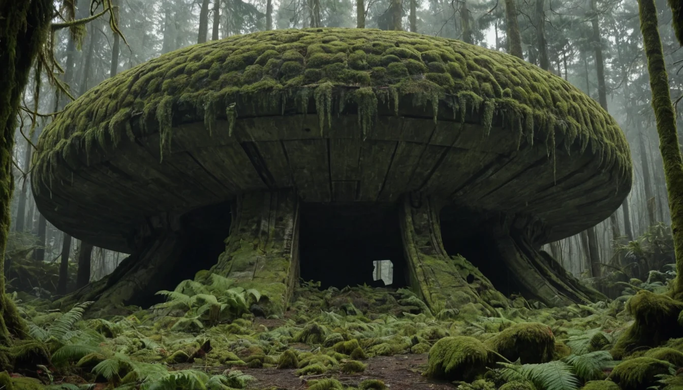 Ancient Technology Ruin — SDXL AI prompt