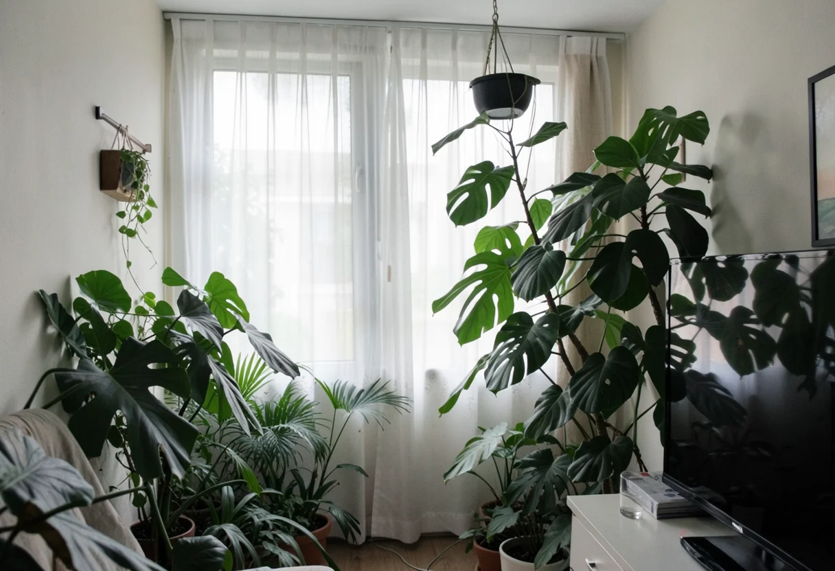 Plant Room Study — Flux AI prompt
