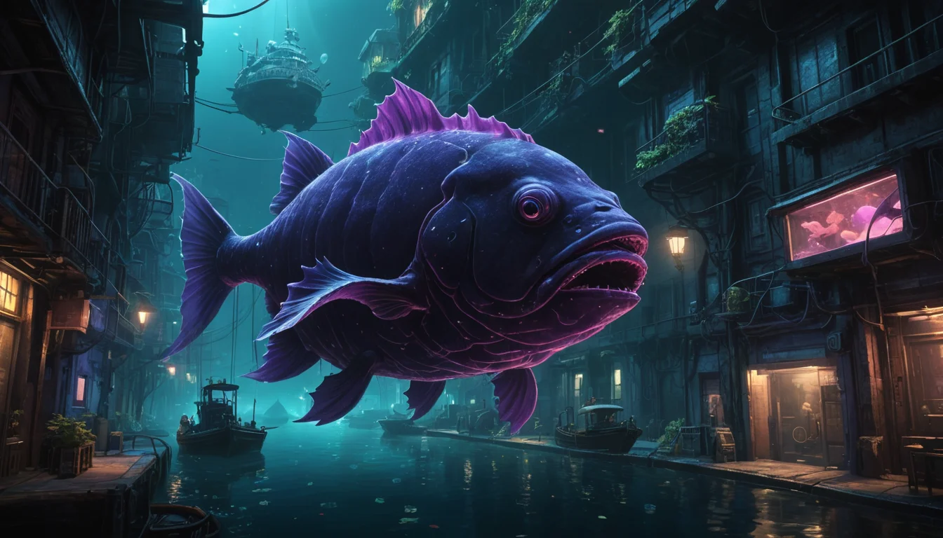 Abyssal Monarch City — SDXL AI prompt