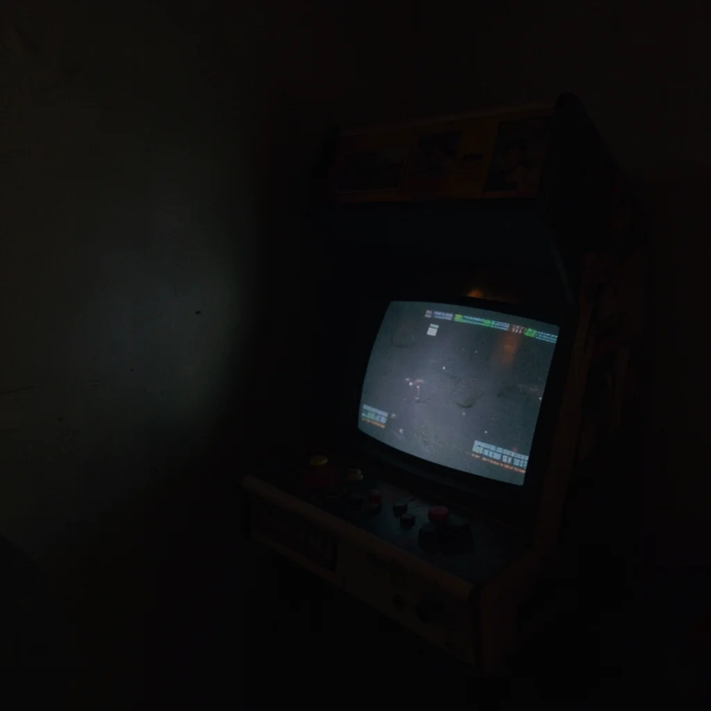 Relic Arcade — Flux AI prompt