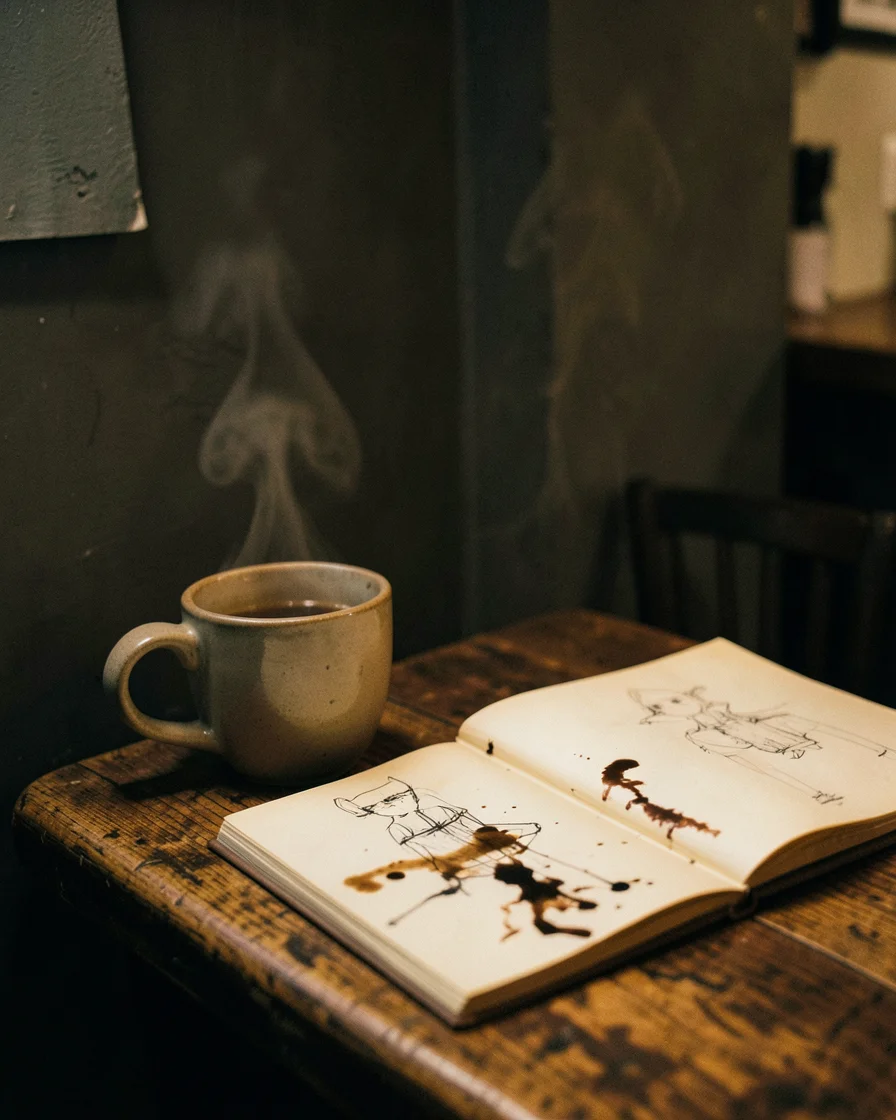 The Scent of Old Paper — Flux AI prompt