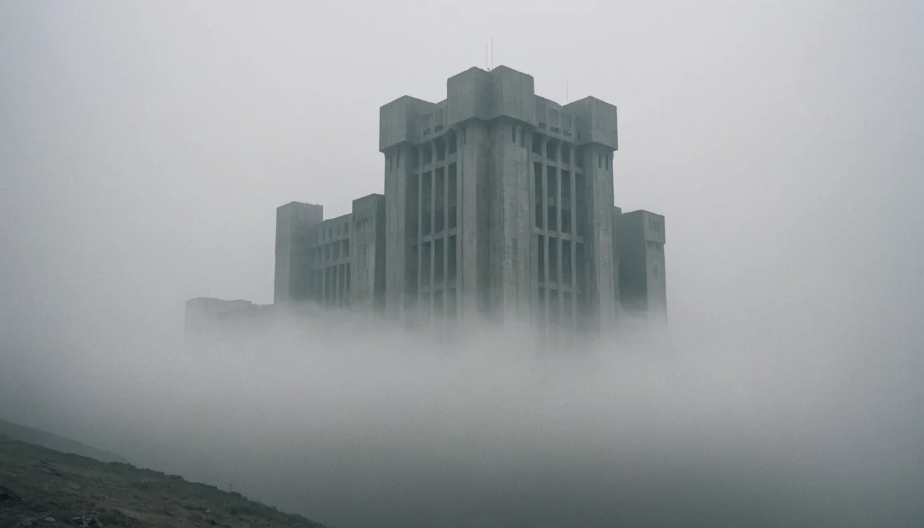 Atmospheric Mist Citadel — SDXL AI prompt