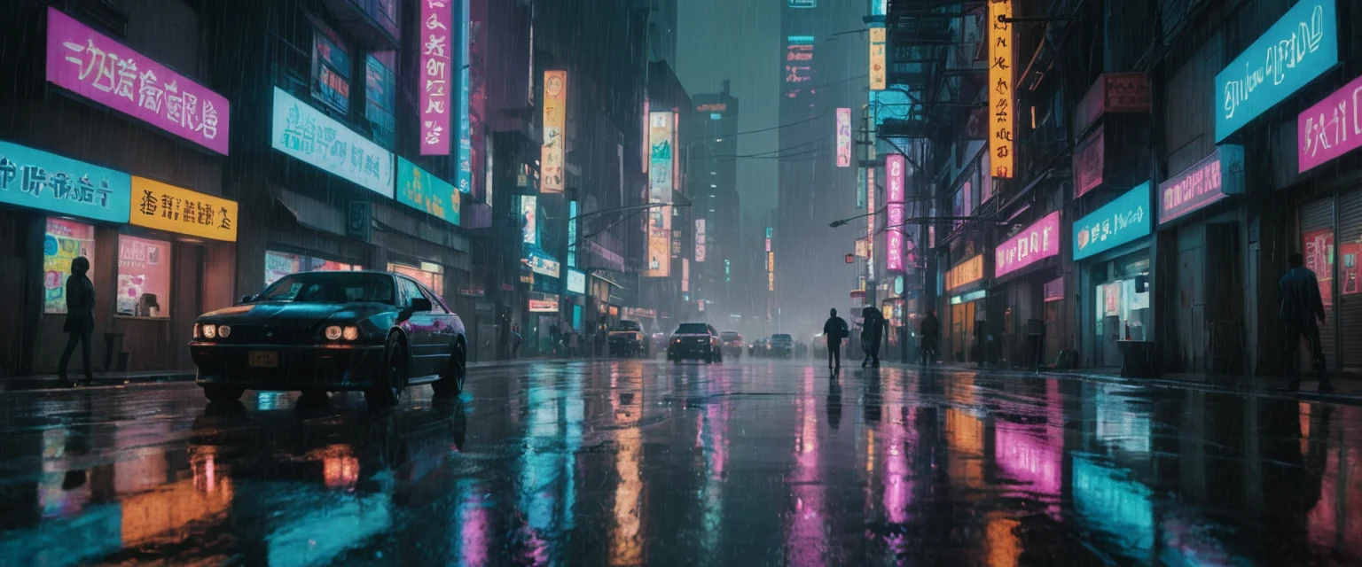 Urban Monsoon Study — SDXL AI prompt