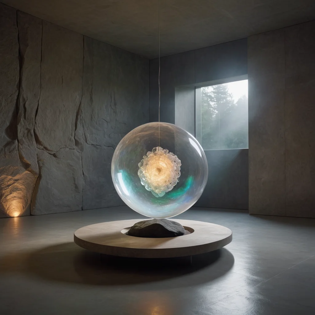 Auditory Sculpture Chamber — SDXL AI prompt