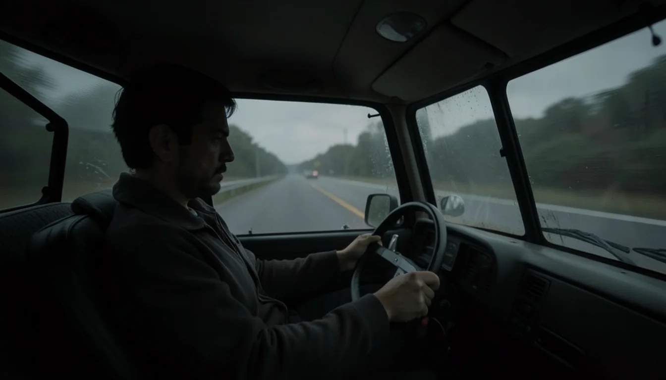 Low Hum Drive — Flux AI prompt