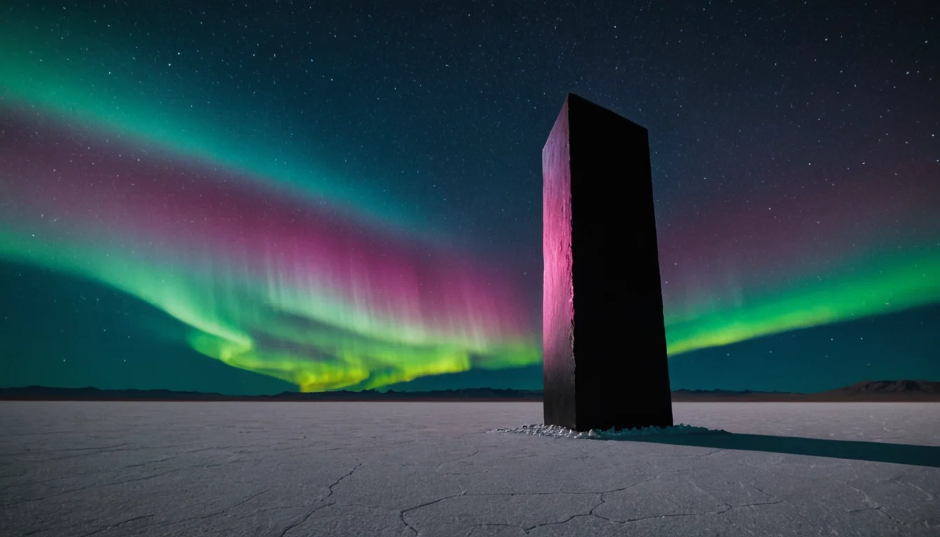 Aurora Monolith — SDXL AI prompt