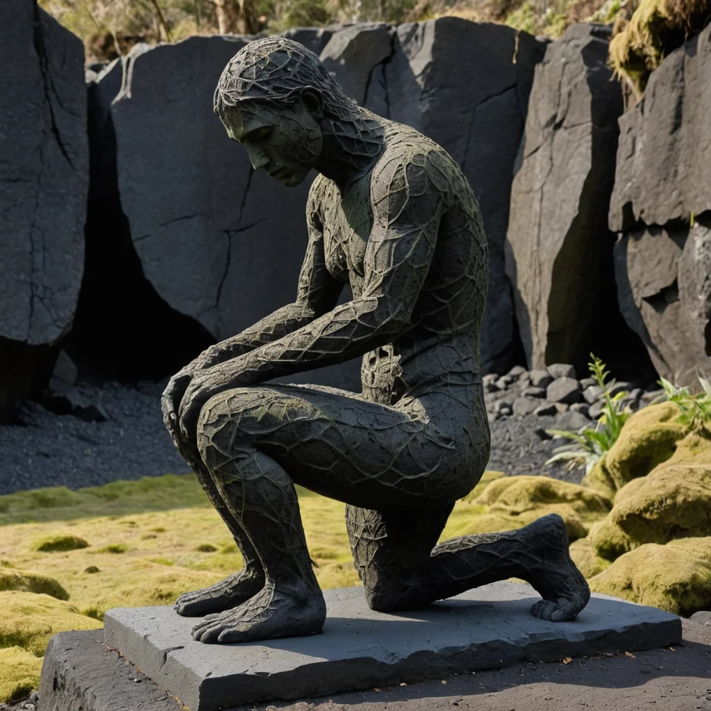 Basalt Effigy — SDXL AI prompt