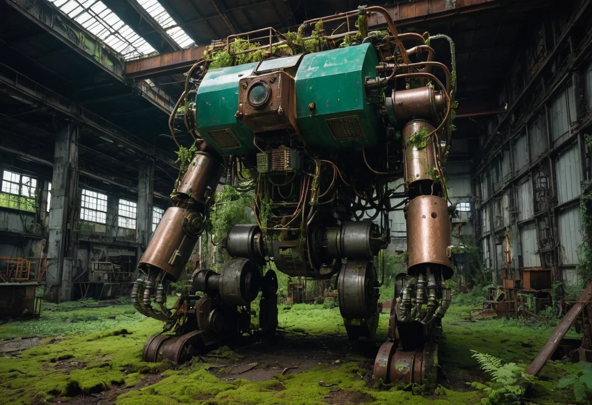 Industrial Organism — SDXL AI prompt
