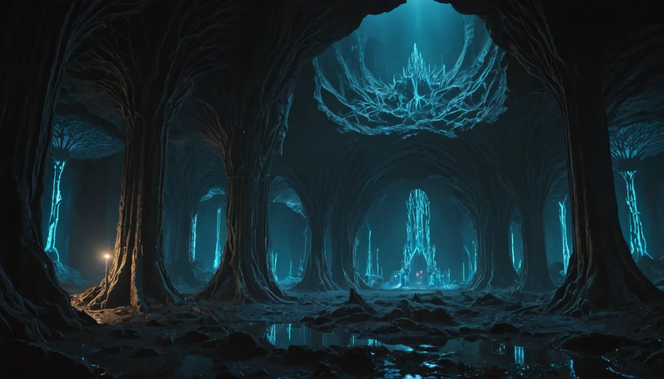 Spore Cathedral — SDXL AI prompt