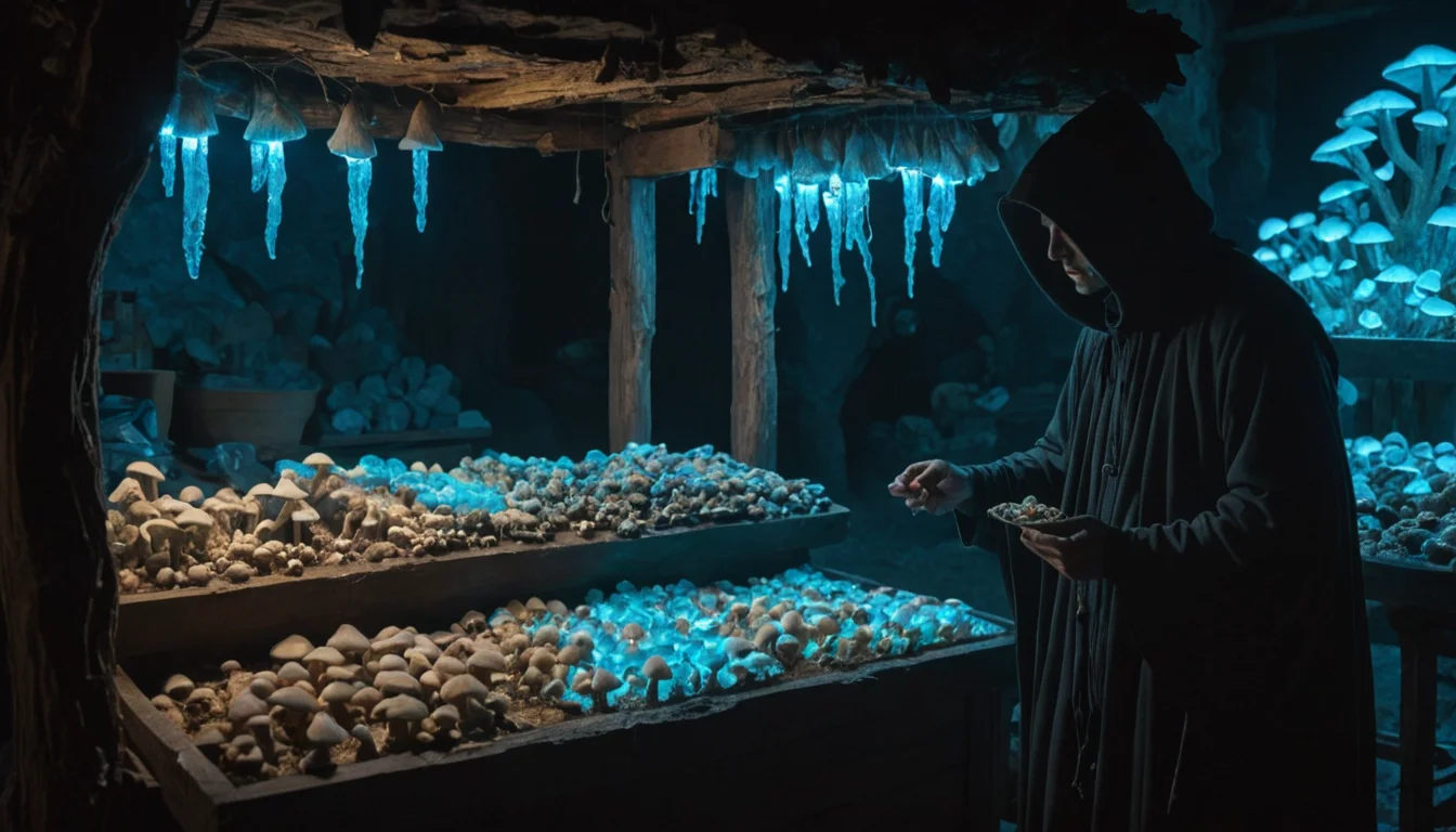 The Spore Bazaar — SDXL AI prompt