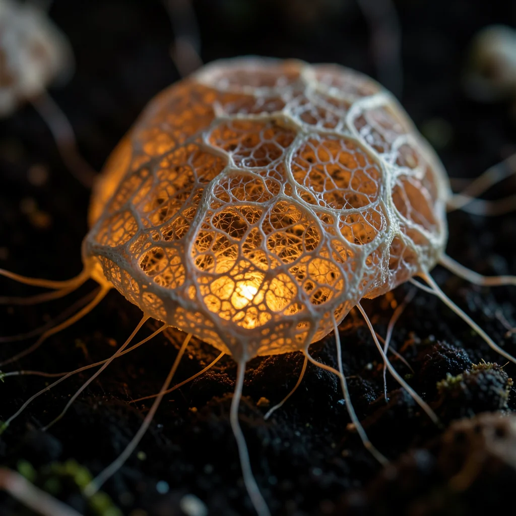 Microbe Bloom — Flux AI prompt