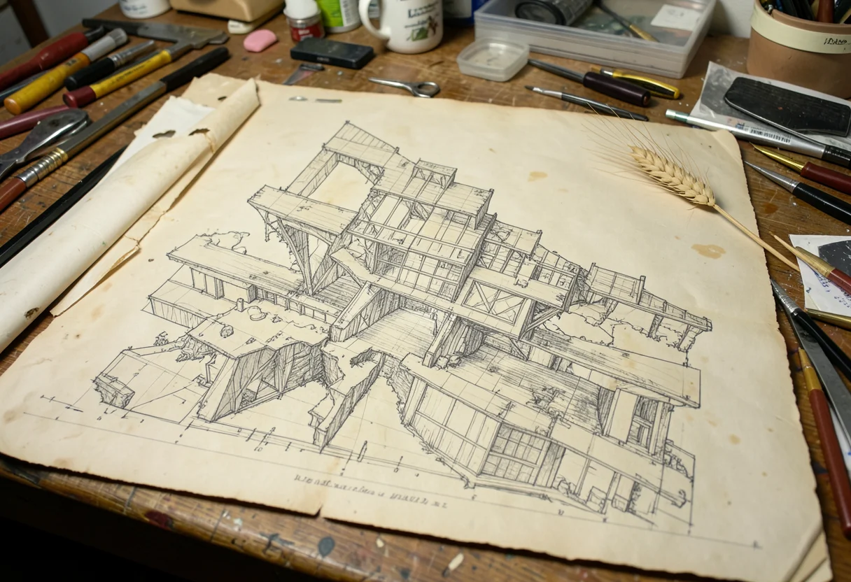 Conceptual Space — Flux AI prompt