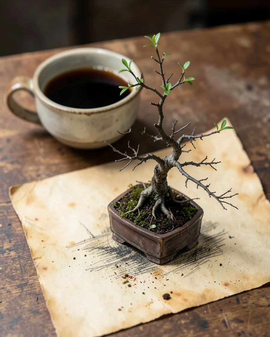 Tiny Discipline — Flux AI prompt