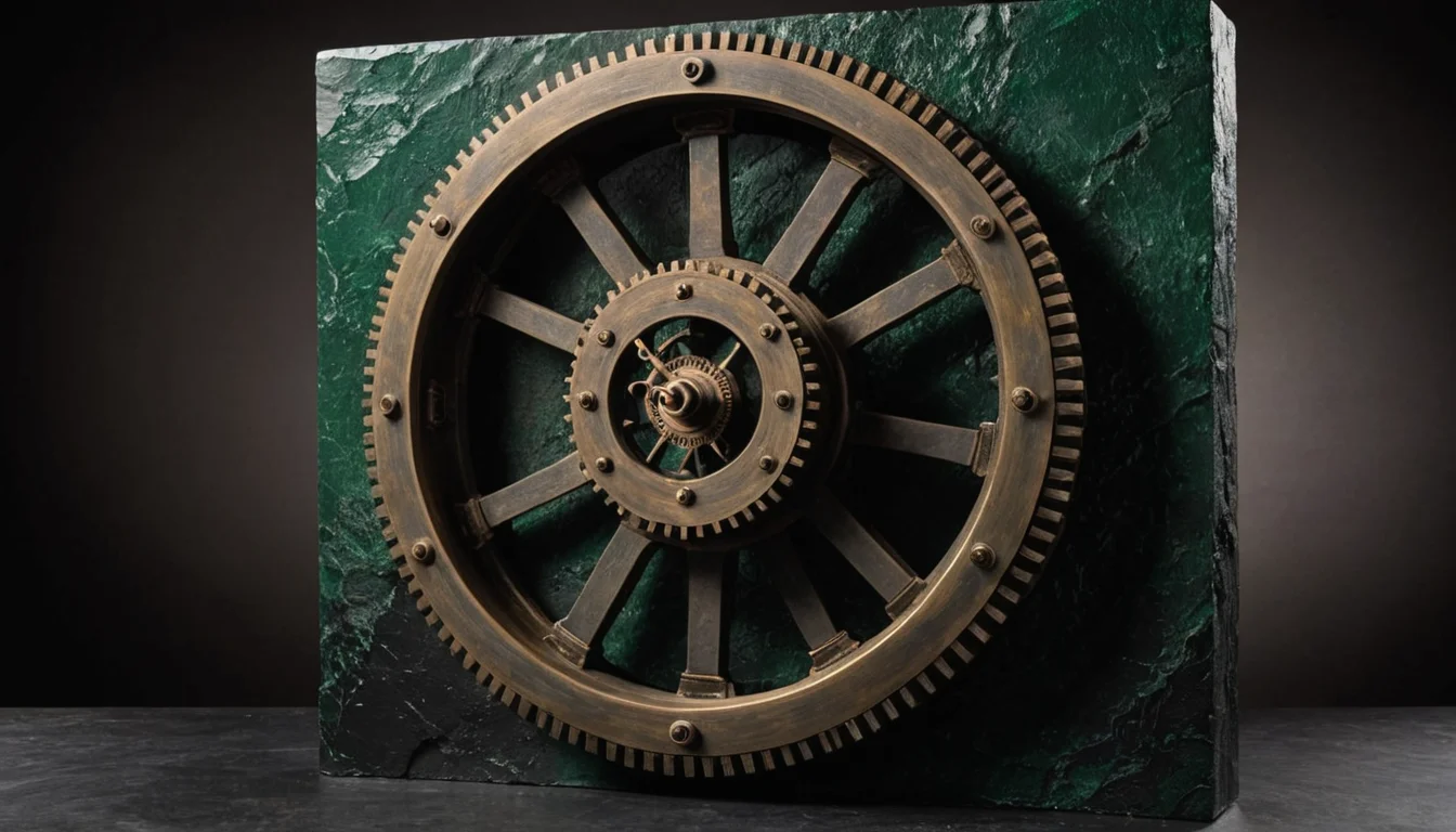 The Silent Bronze Gear — SDXL AI prompt