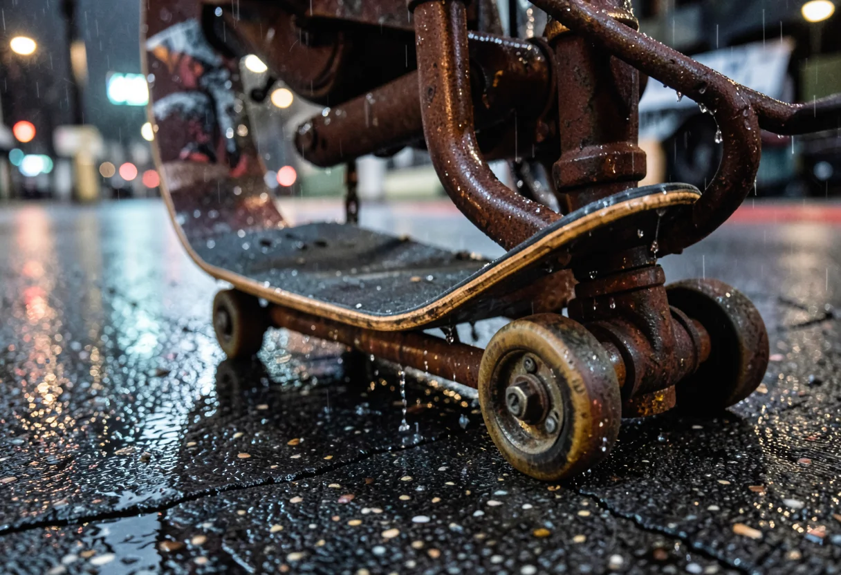 Skate Rust — Flux AI prompt