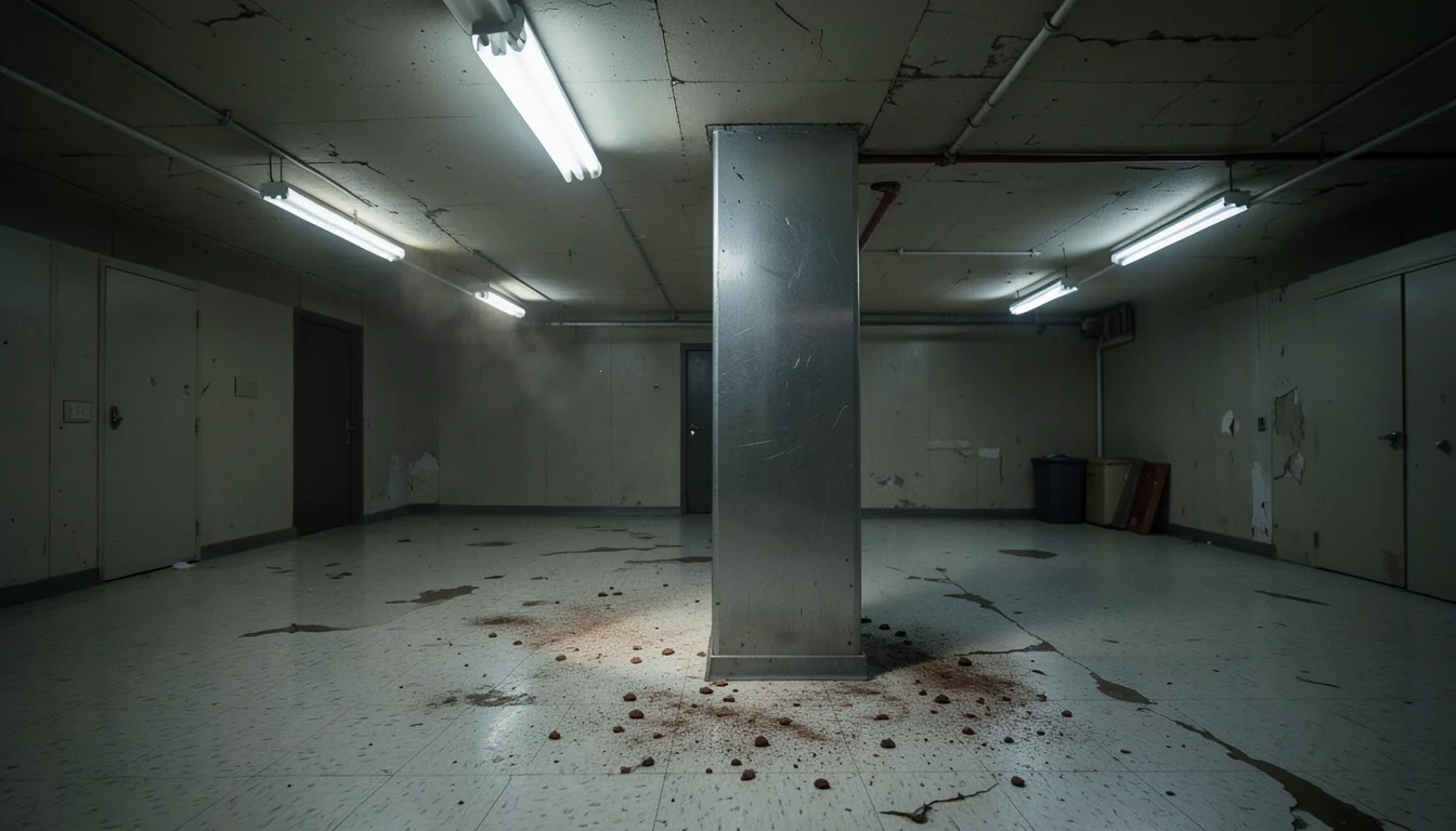 The Concrete After Hours — Flux AI prompt