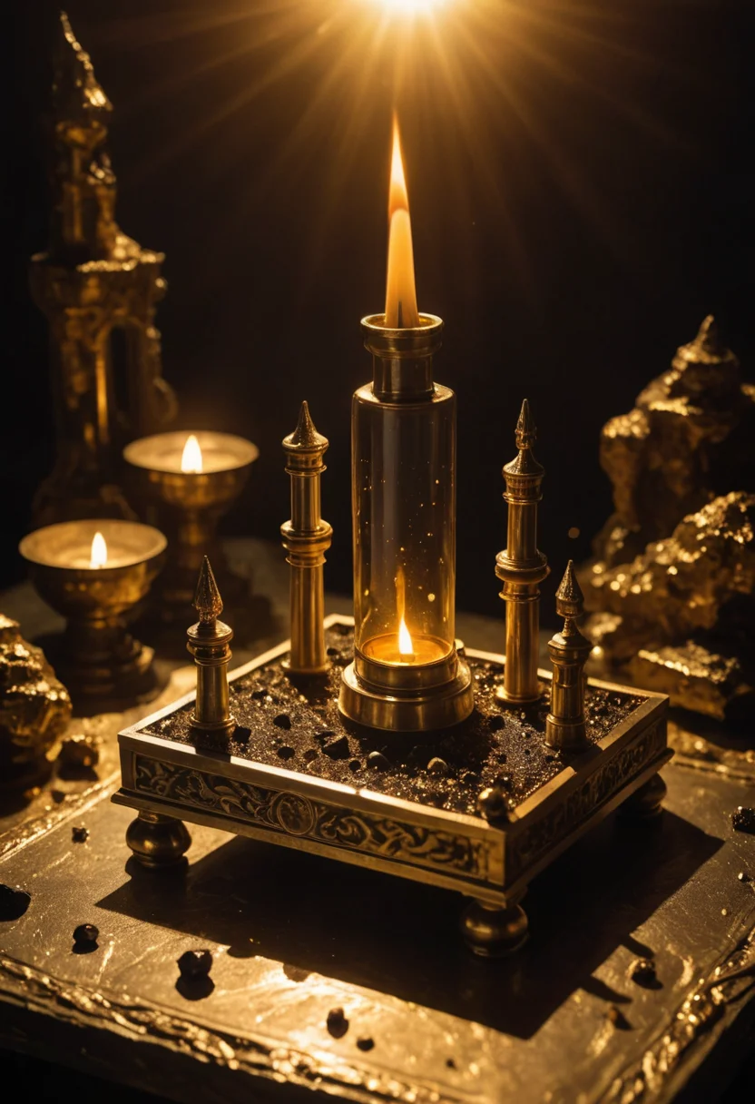 Solar Hearth Altar — SDXL AI prompt