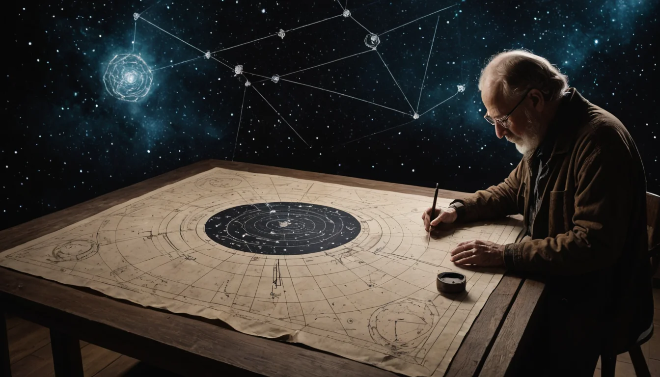 Alien Sky Mapping — SDXL AI prompt