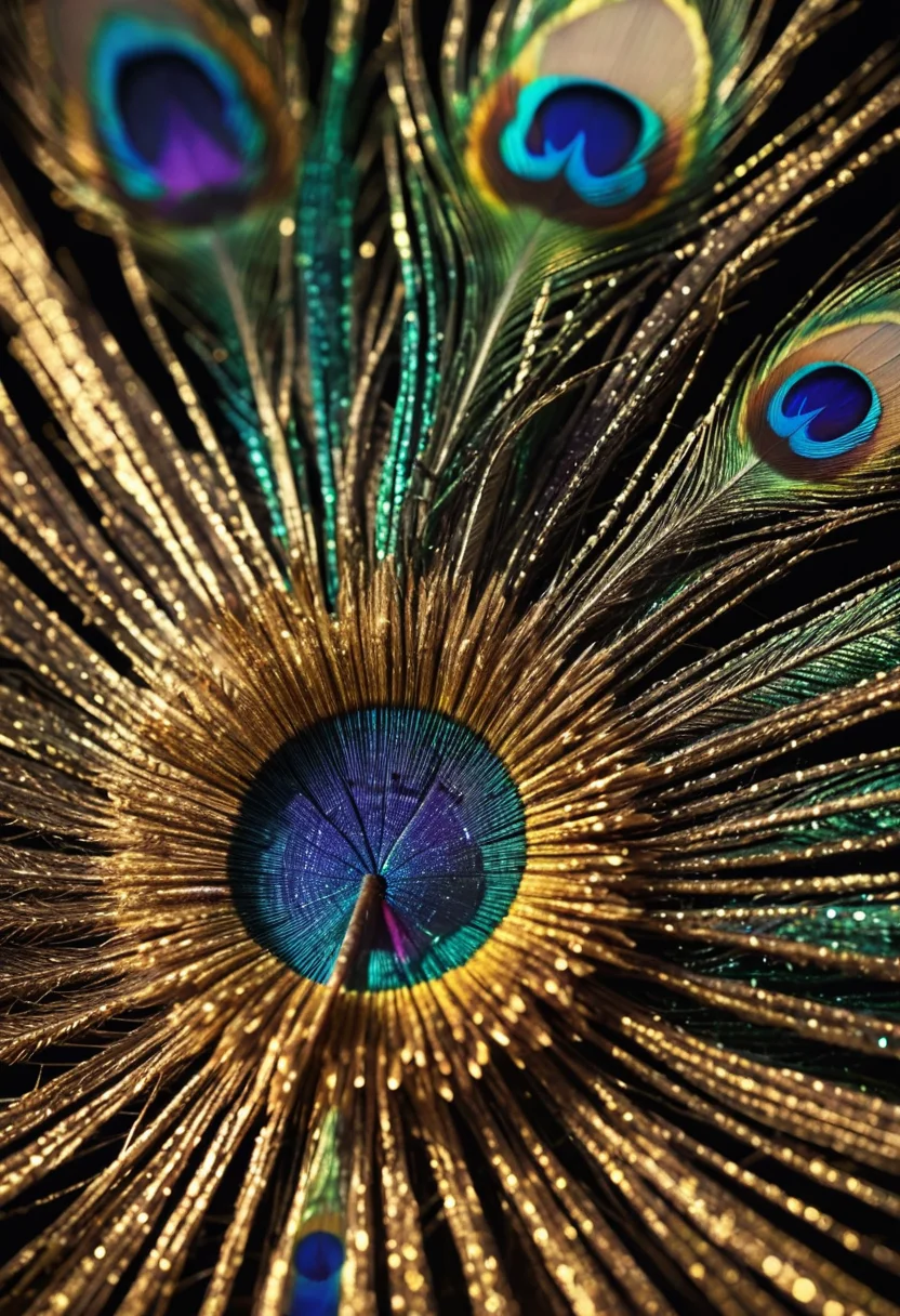 Cosmic Avian Core — SDXL AI prompt