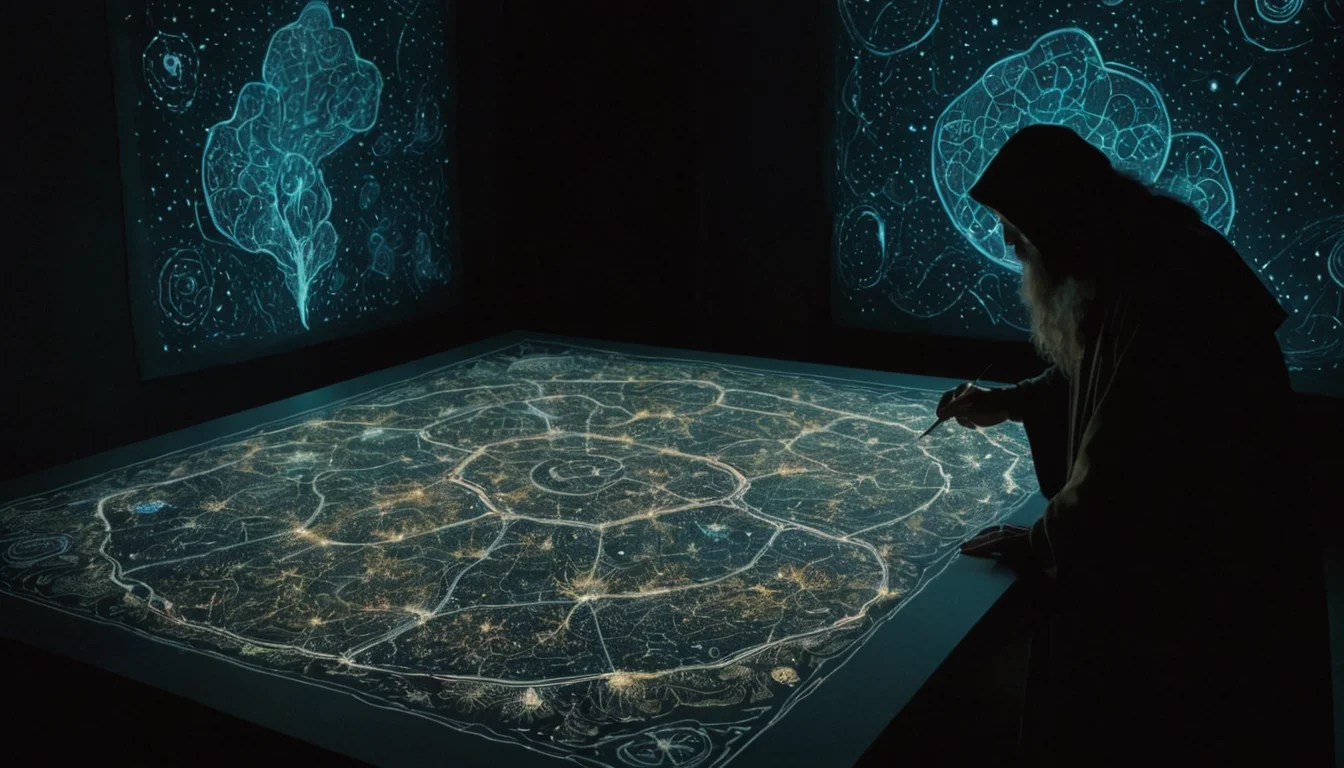 The Living Atlas — SDXL AI prompt