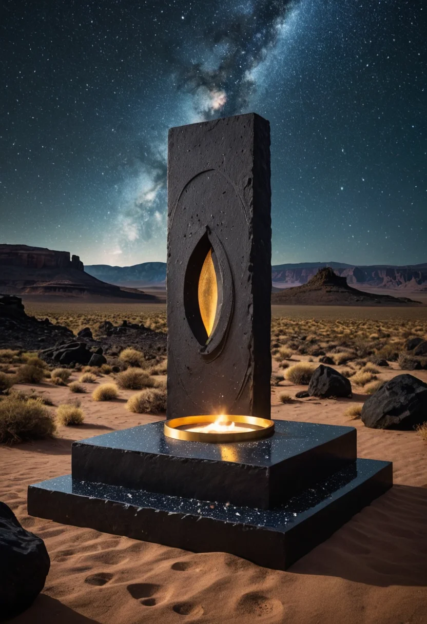 Celestial Ritual Stone — SDXL AI prompt