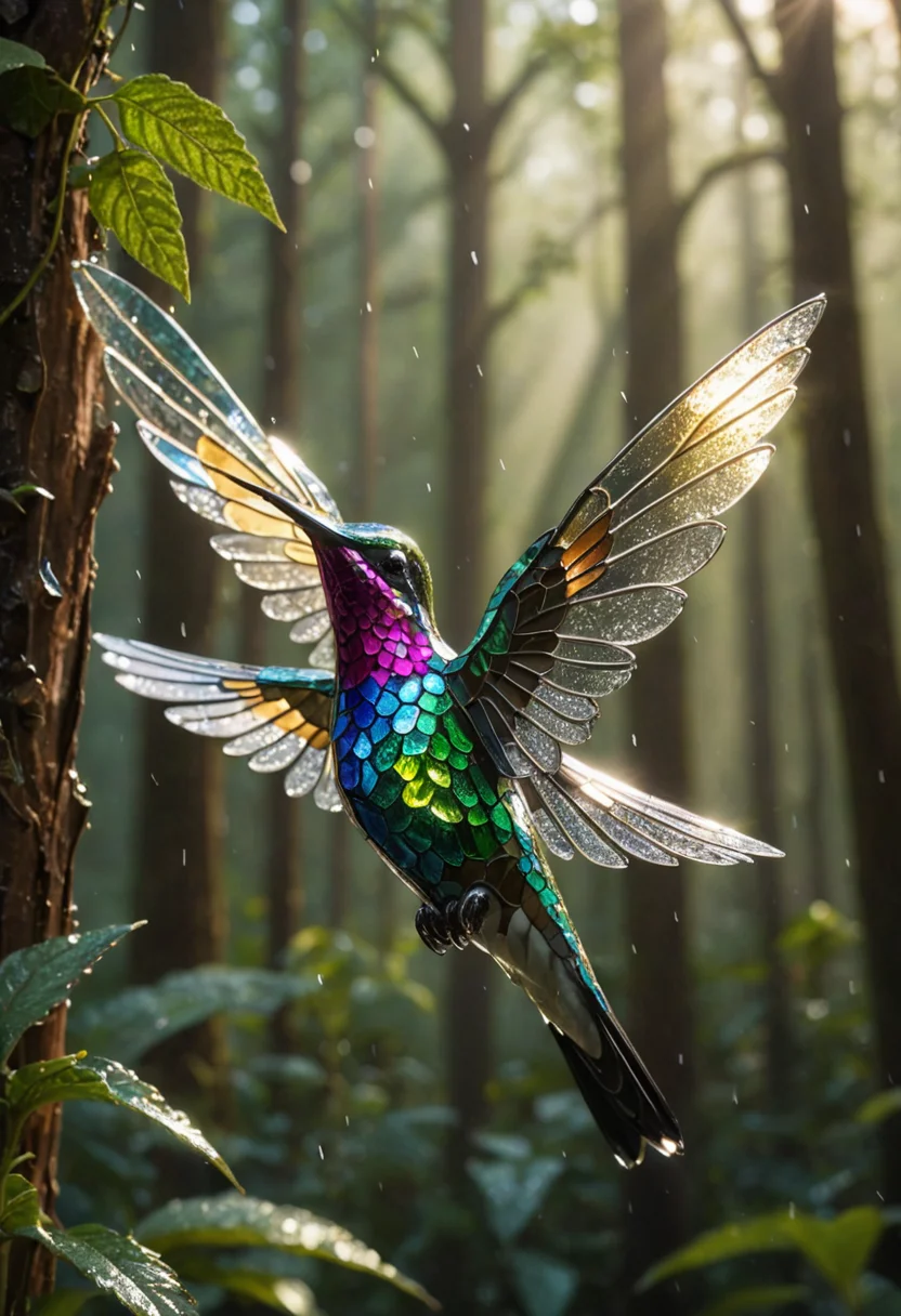 Digital Hummingbird — SDXL AI prompt