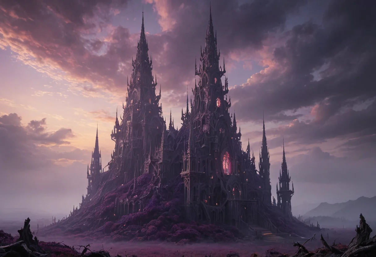Bio-Arch Spire — SDXL AI prompt