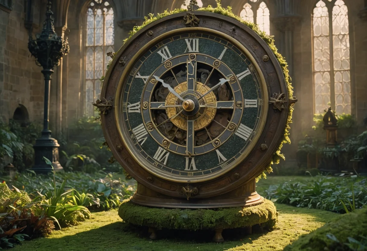 Chronometer Garden (fantasy) — SDXL AI prompt