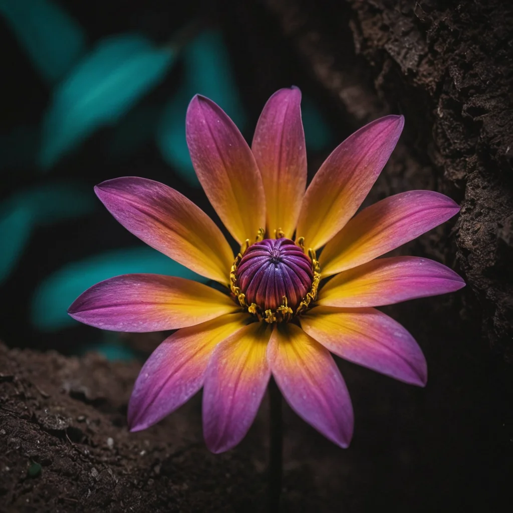 Chronos Bloom in the Rift — SDXL AI prompt