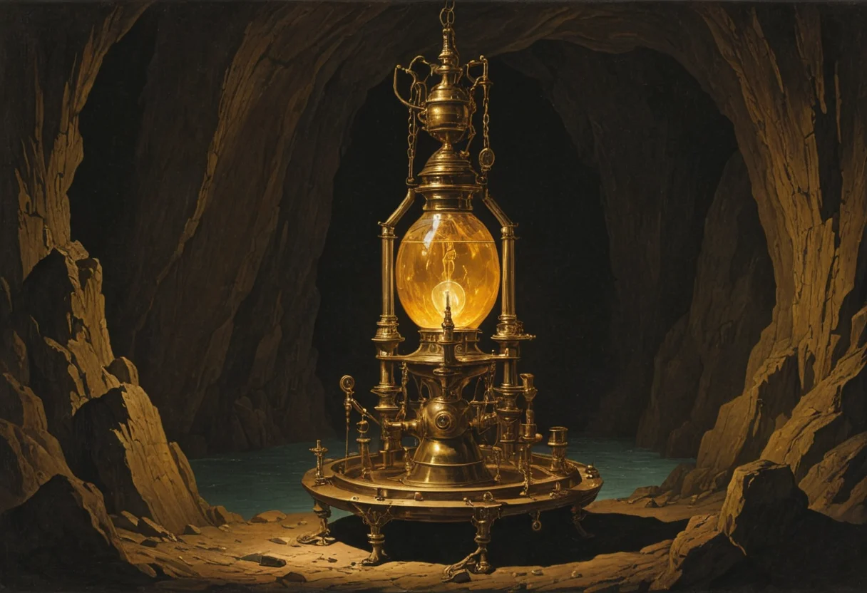 Chronos Siphon Plunge — SDXL AI prompt